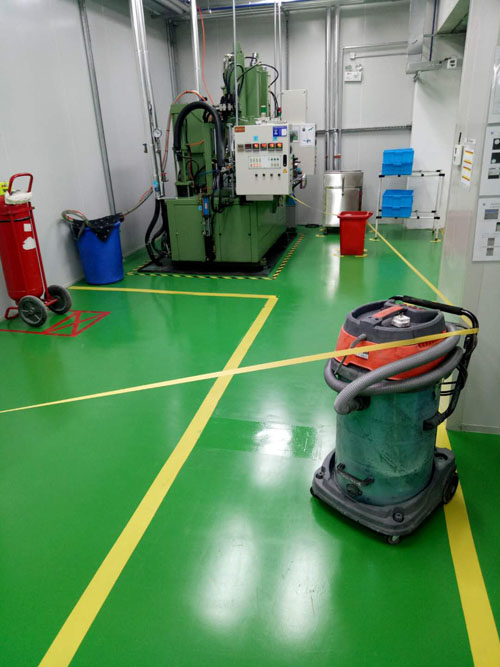 南通海泰科特精密材料公司連續(xù)一期、二期、三期環(huán)氧超耐磨地面工程均由菲凡士公司承接!